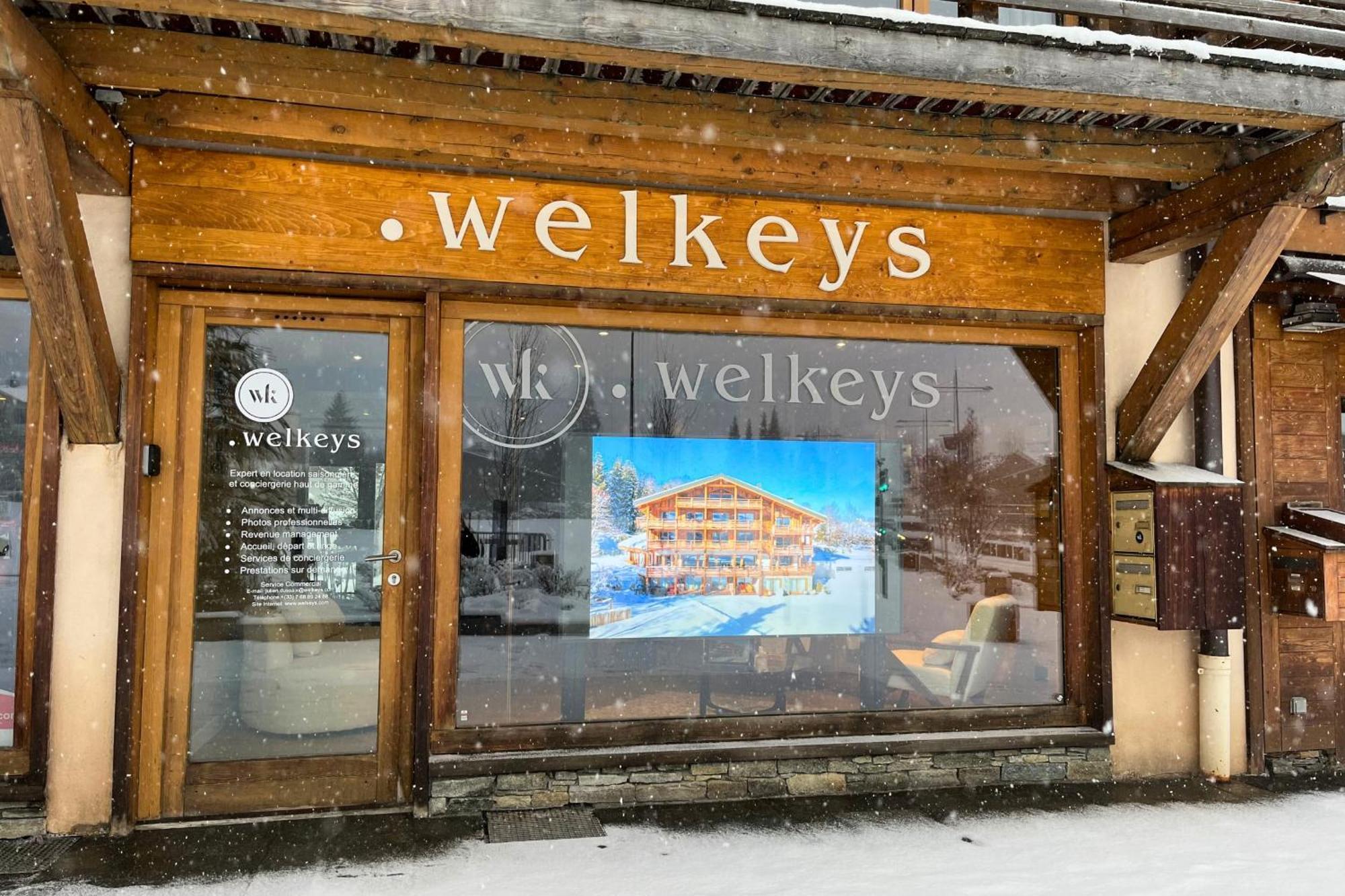 Appartement Du Flocon - Welkeys Megeve Exterior photo